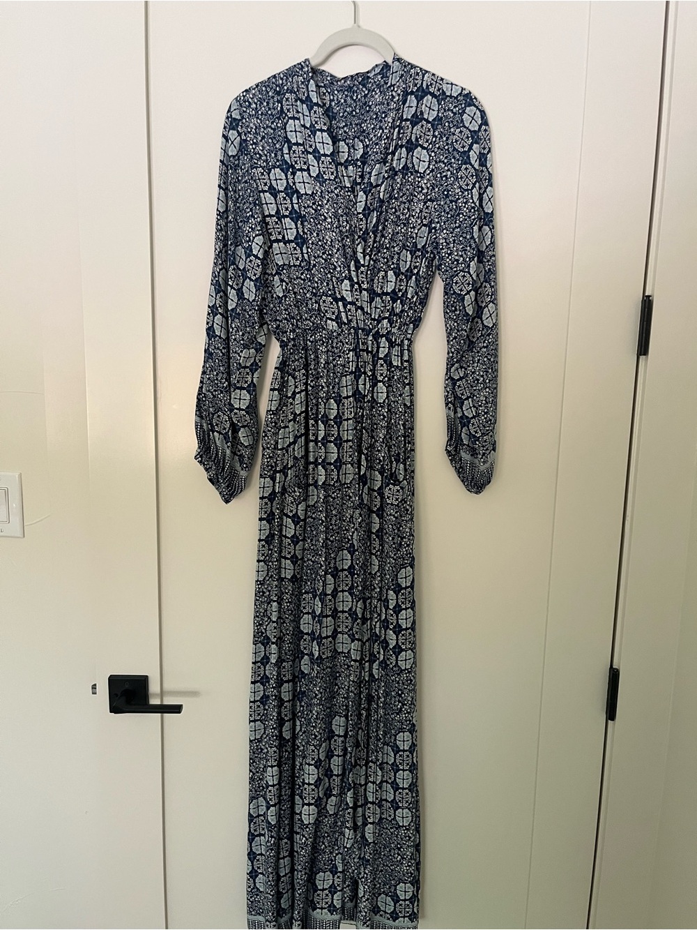 Natalie Martin Nico Long Sleeve Maxi Dress